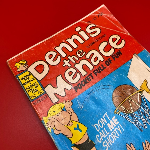 Dennis the Menace Pocket Full of Fun Don’t Call Me Shorty! Digest #43 1979 Comic - Picture 3 of 10